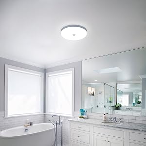 plafonnier led salle de bain design