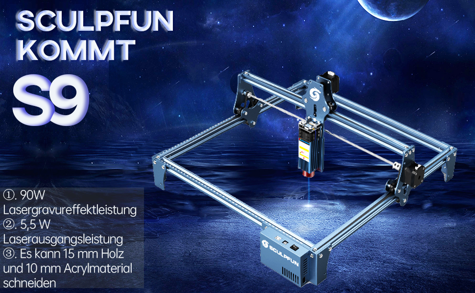 Sculpfun S30 Ultra Serie | Laser Graveermachine | Lasersnijder | Laser Discounter