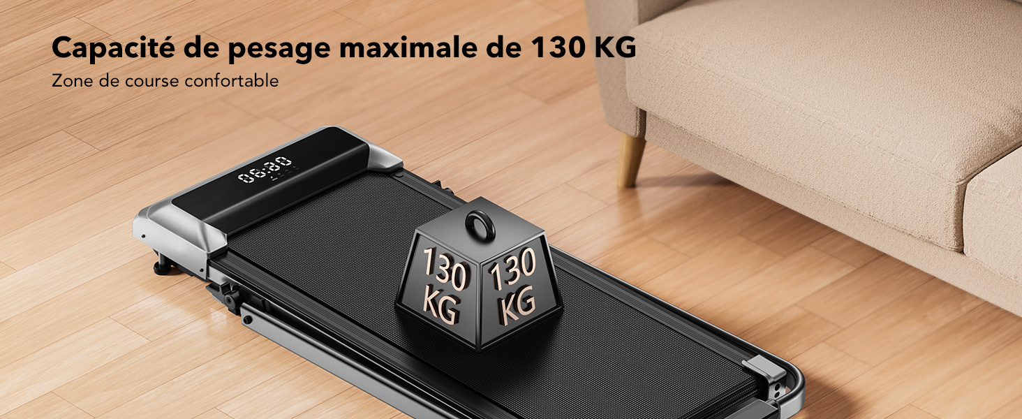 Capacité de charge maximale 130 kg