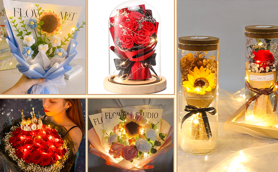 Guirlande lumineuse LED.