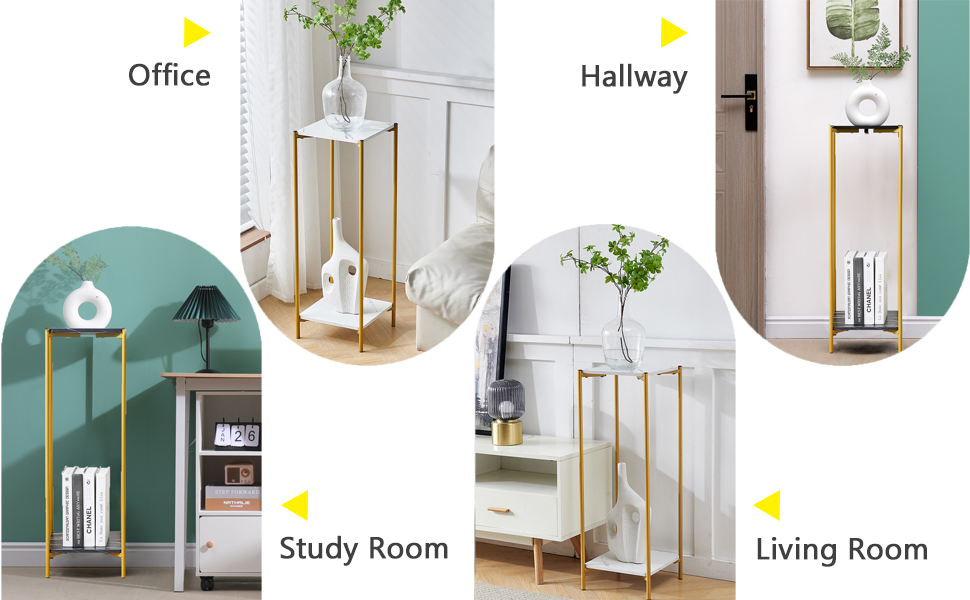 2 tier plant stand indoor Corner Plant Shelf