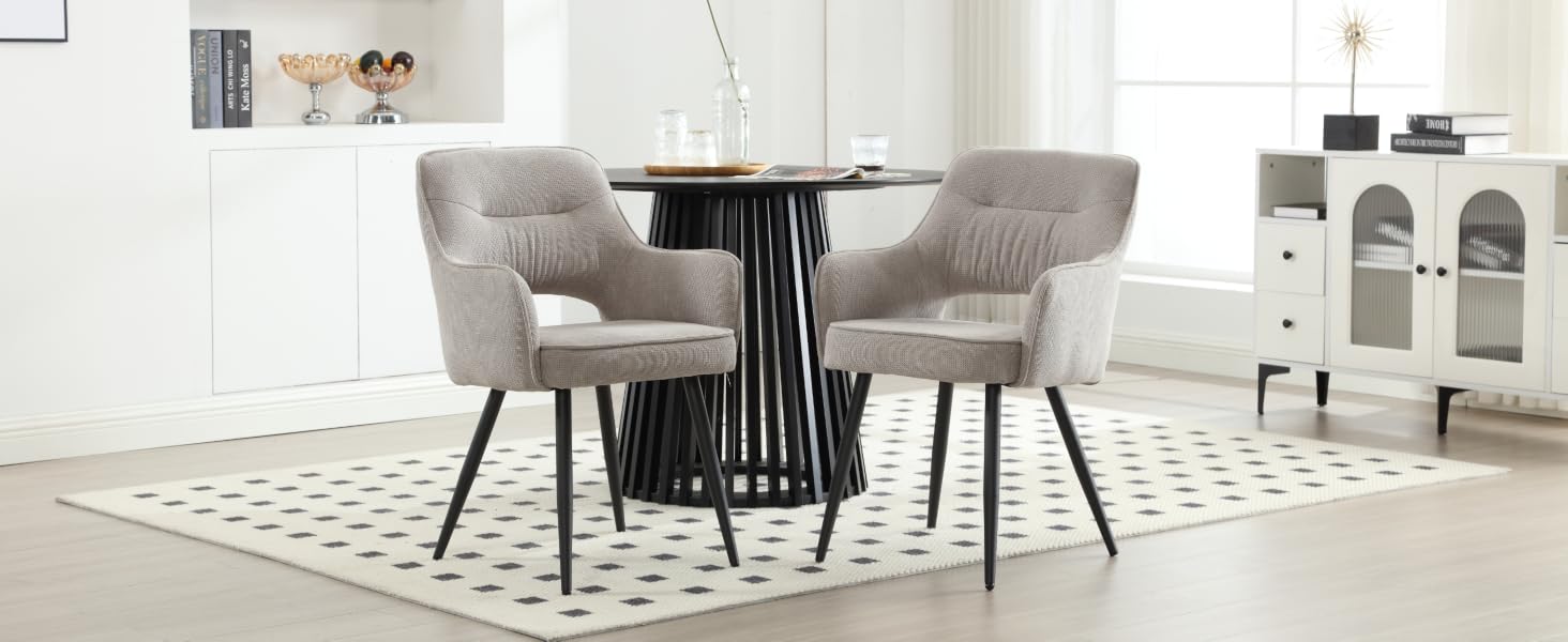 Chaise de Salle à Manger gris