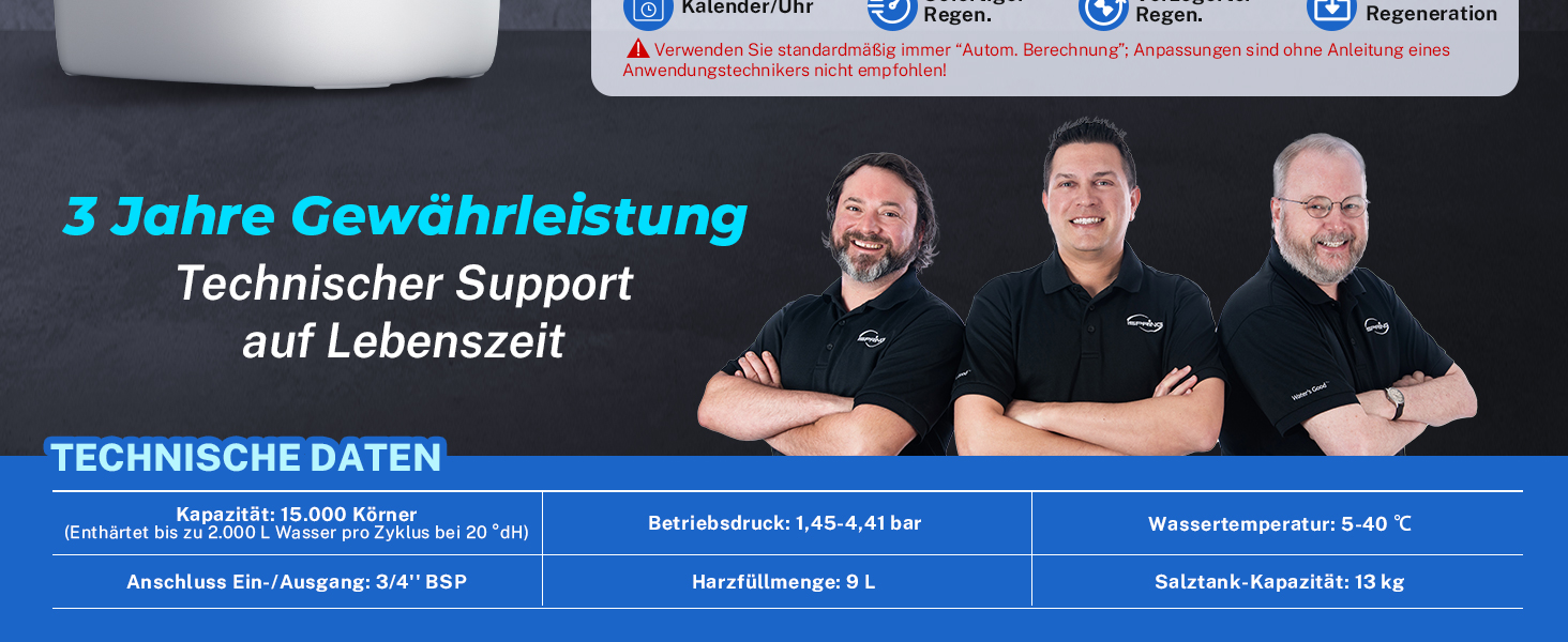 Wasserenthärtungsanlage