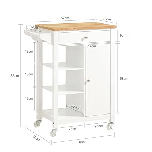 Carrito de cocina