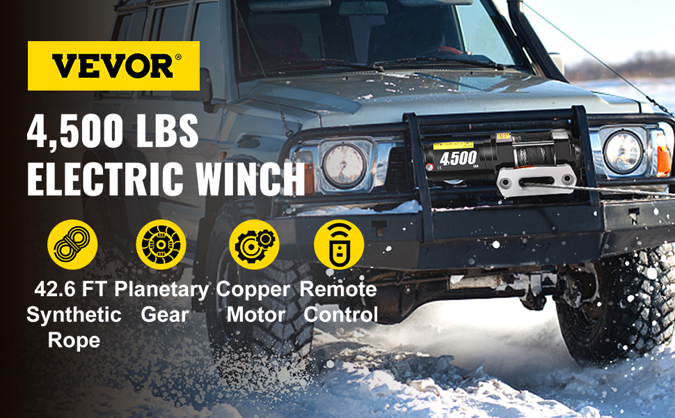 Treuil Électrique pour Voitures