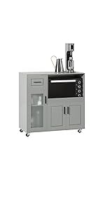 Soporte Microondas, Estante Microondas Ajustable De 2 Niveles, Estante Para  Horno De Sobre Encimera De Cocina Máxima 40 Kg Kcr08-pf Sobuy Es con  Ofertas en Carrefour