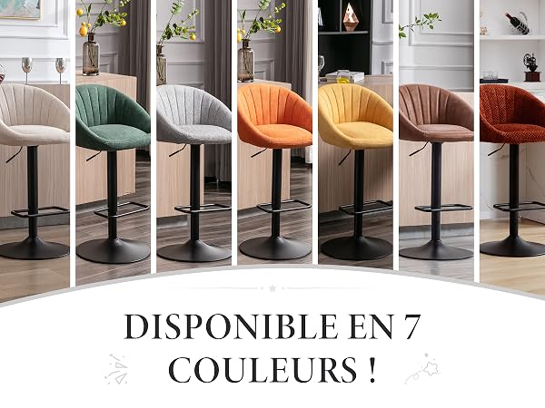 chaise bar lot de 2 tabouret bar lot de 2