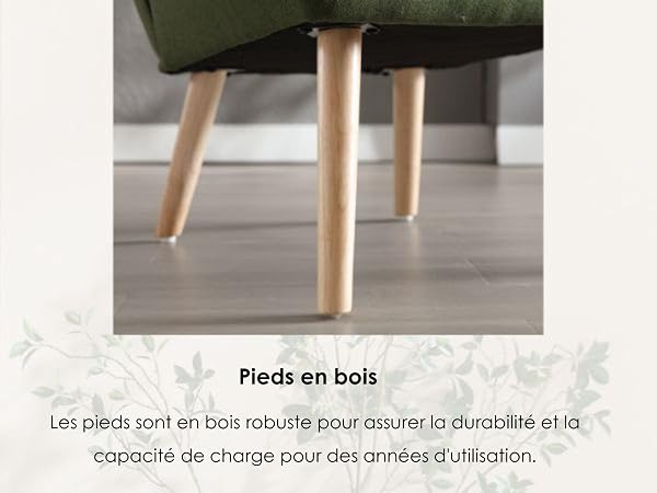 fauteuil dossier coussin