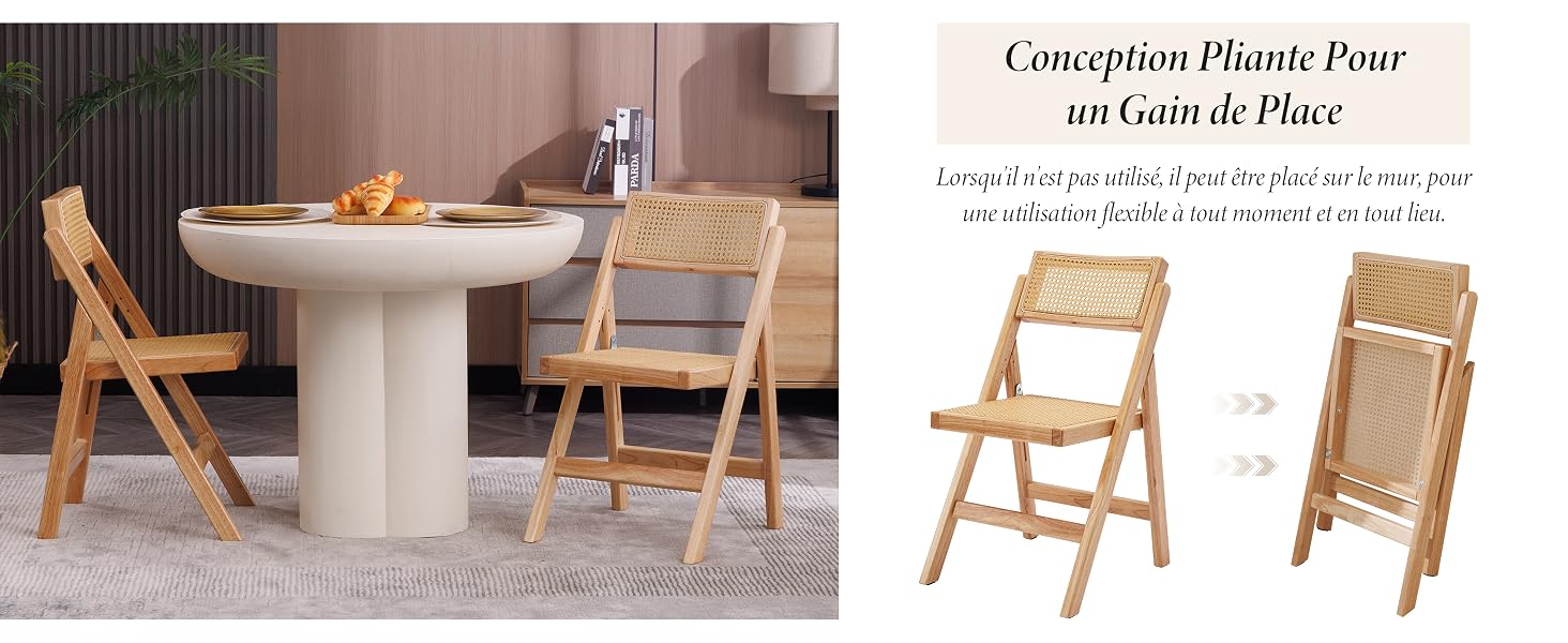 Chaise de Salle à Manger en bois