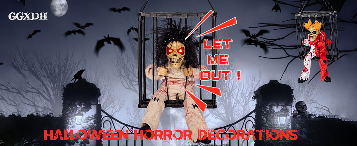 Schreiende Animierte Halloween Dekorationen