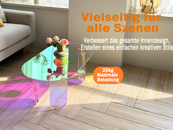 Couchtisch Acryl Wohnzimmertisch