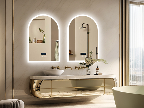 specchio bluetooth bagno musica specchio retroilluminato bagno specchio ovale  specchio smart
