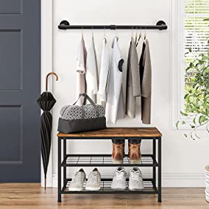 small clothes rail