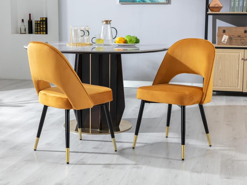 chaise salle a manger en velours