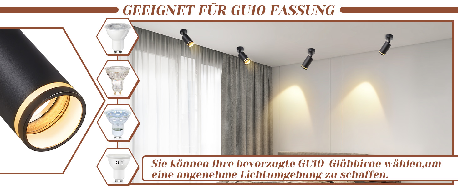 GU10 Deckenspots