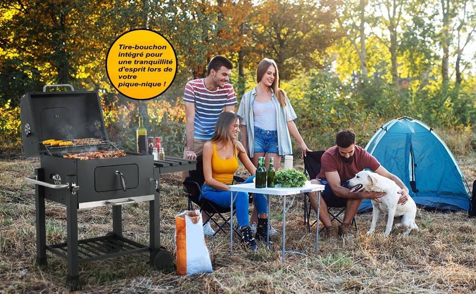 Barbecue charbon de bois