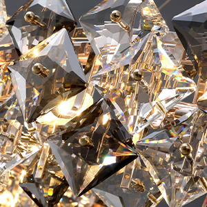 shining crystals