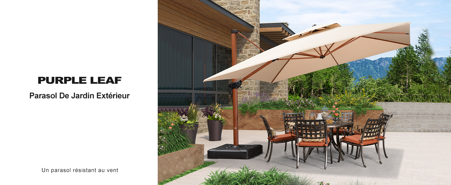 exterieur mobilier parasol
