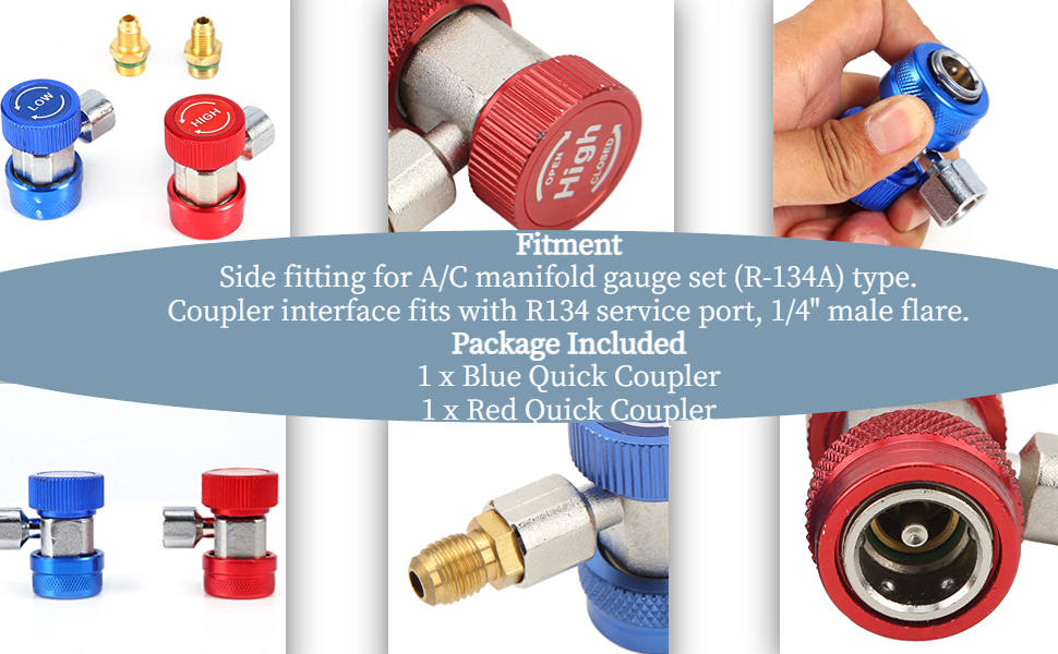 134A Adapter Fittings