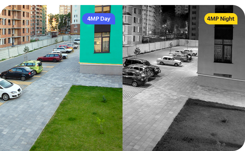 ANNKE CZ400 PoE 4MP IP PTZ Network Surveillance Camera with 4X