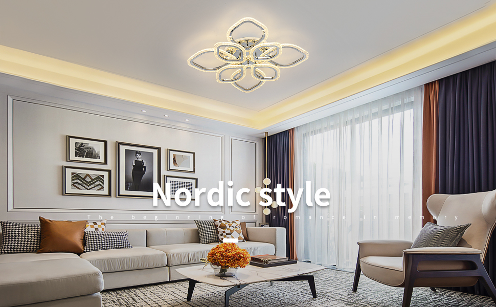 LED Leaf Ceiling Lamp