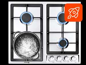 Gasland Chef Gas Hob