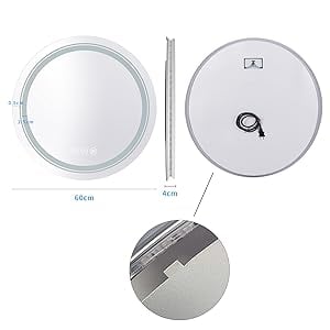 luvodi espejo bano led