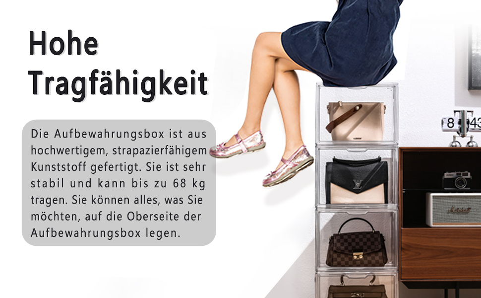 Material ist hochwertiges Plexiglas, hohe Transparenz, stark und langlebig