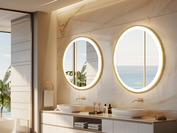 Specchio da Bagno Rotondo