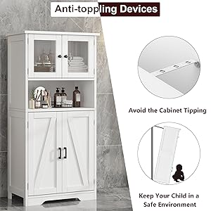 Armoire de salle de bain de 130 cm 