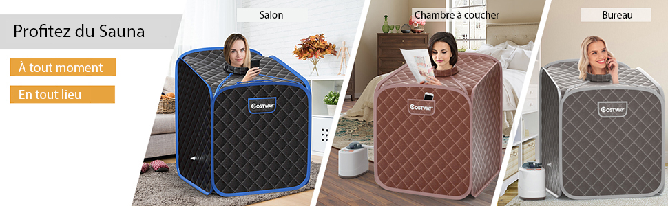 Sauna à Vapeur Portable