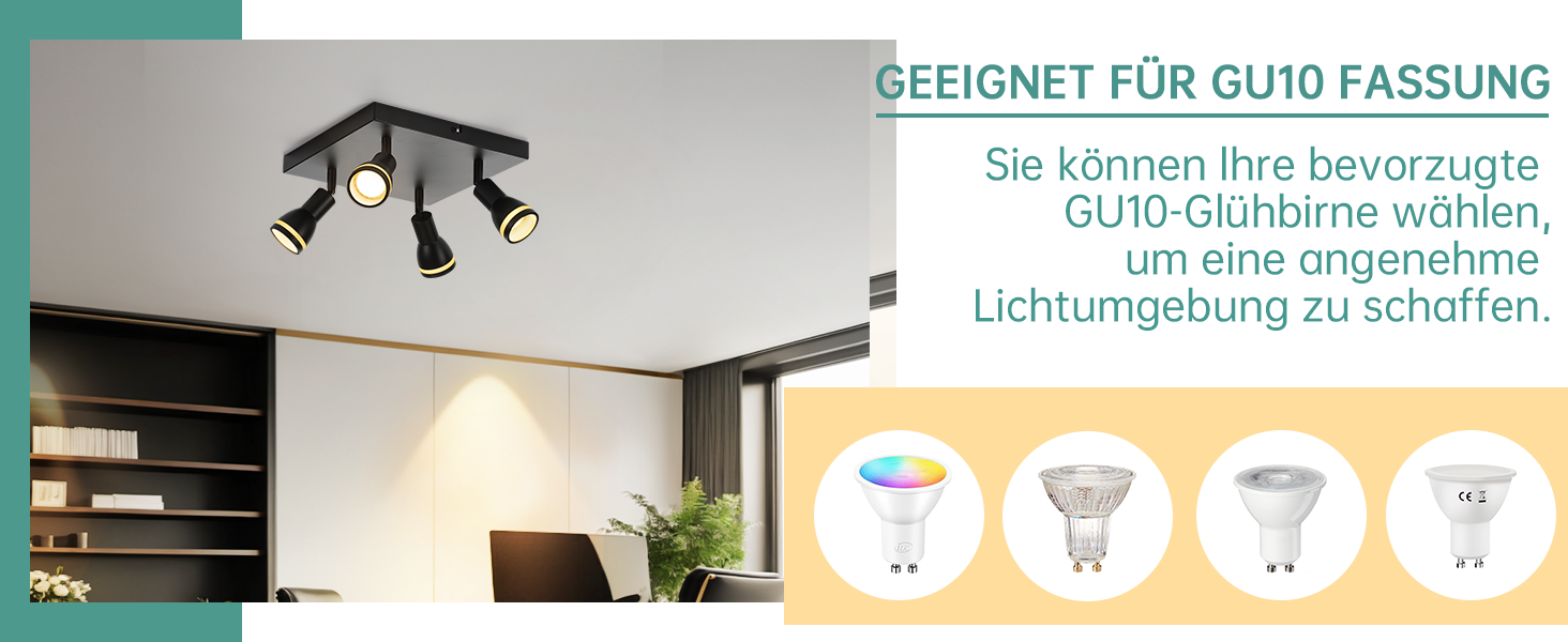 gu10 deckenspots