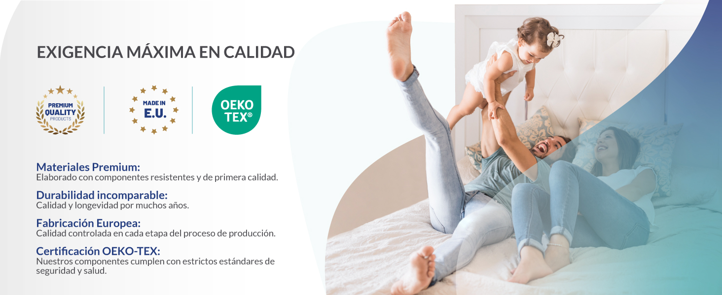 Exigencia máxima en calidad