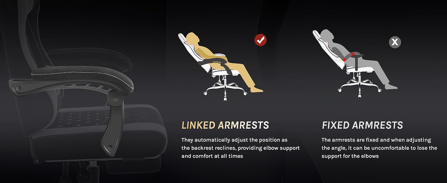 the chair is designed to sit on a flat surface.