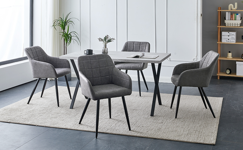 faux leather chair