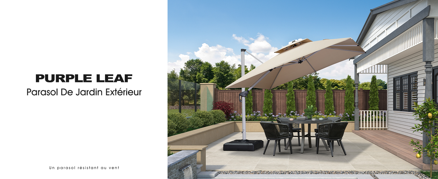parasol deporte beige