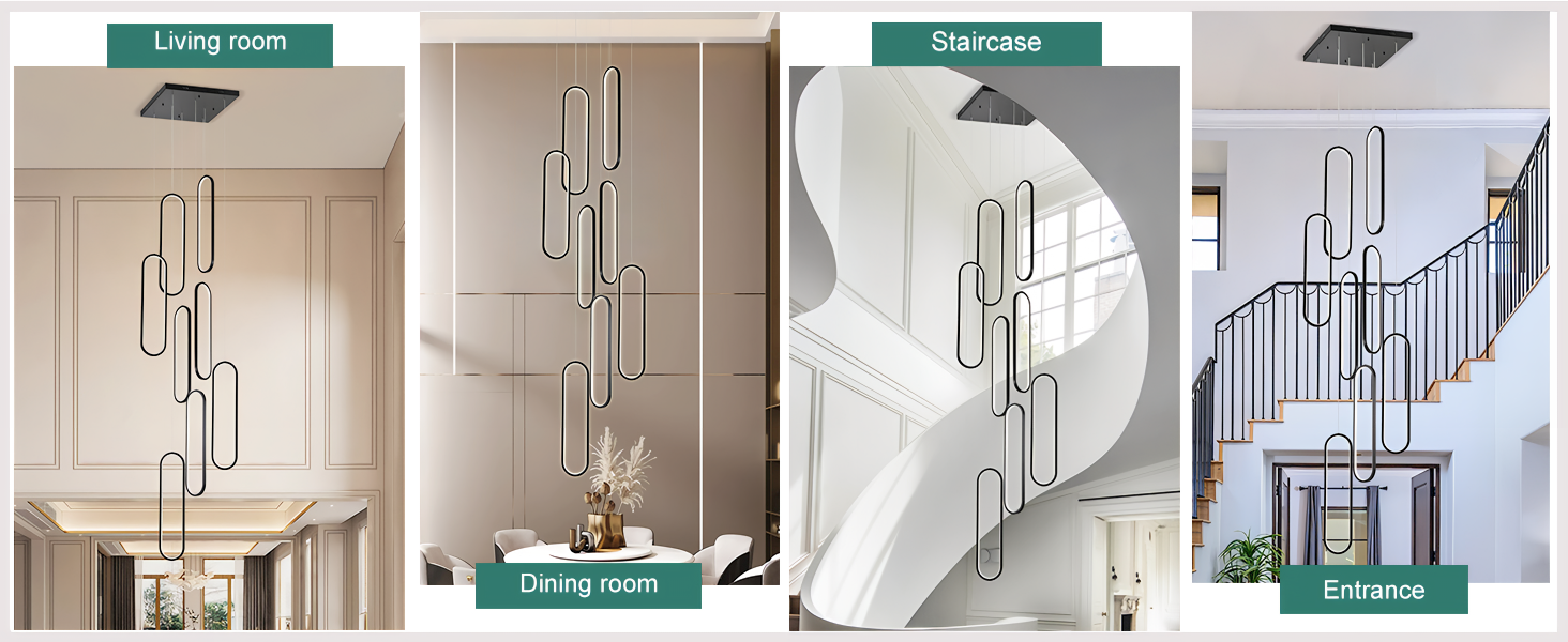high ceiling pendant light