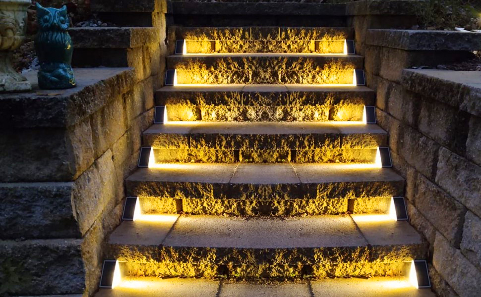 solar step light