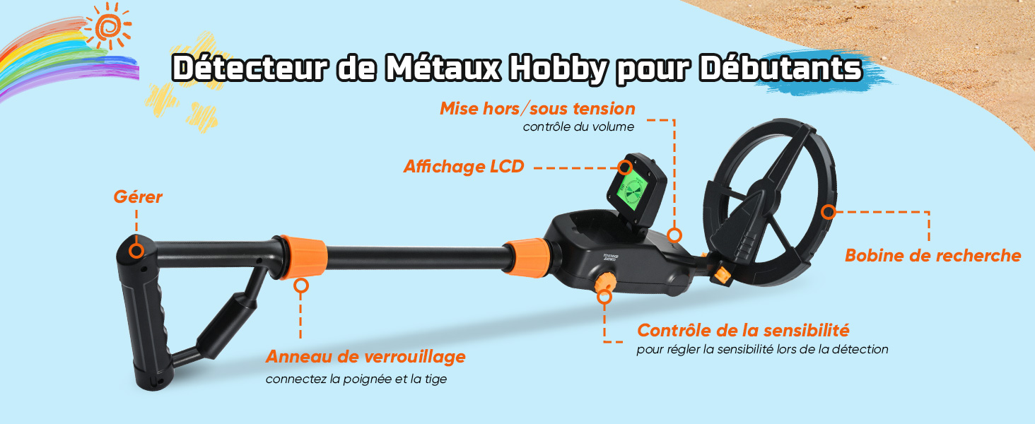 Detecteur de Metaux Enfants