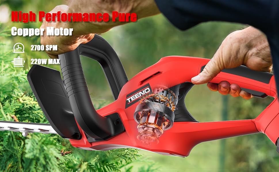 Taille-haie électrique Professionnel Rechargeable 