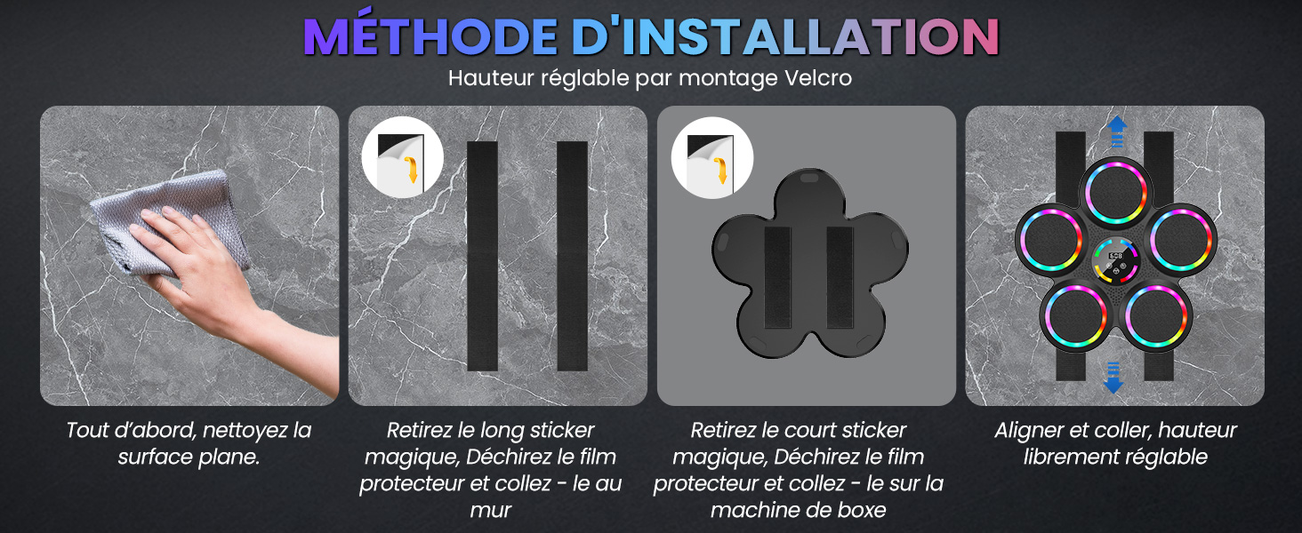boxe mural musique