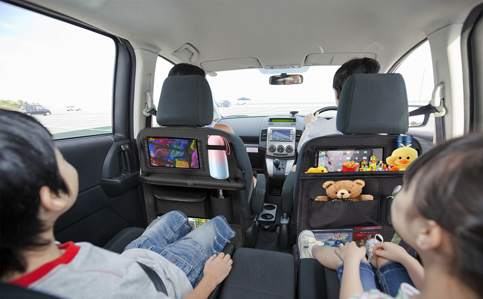 organisateur voiture enfant organisateur de voiture rangement auto accessoire interieur protecteur