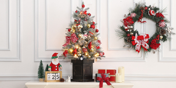 Arbre de Noël artificiel de qualité supérieure de 90 cm