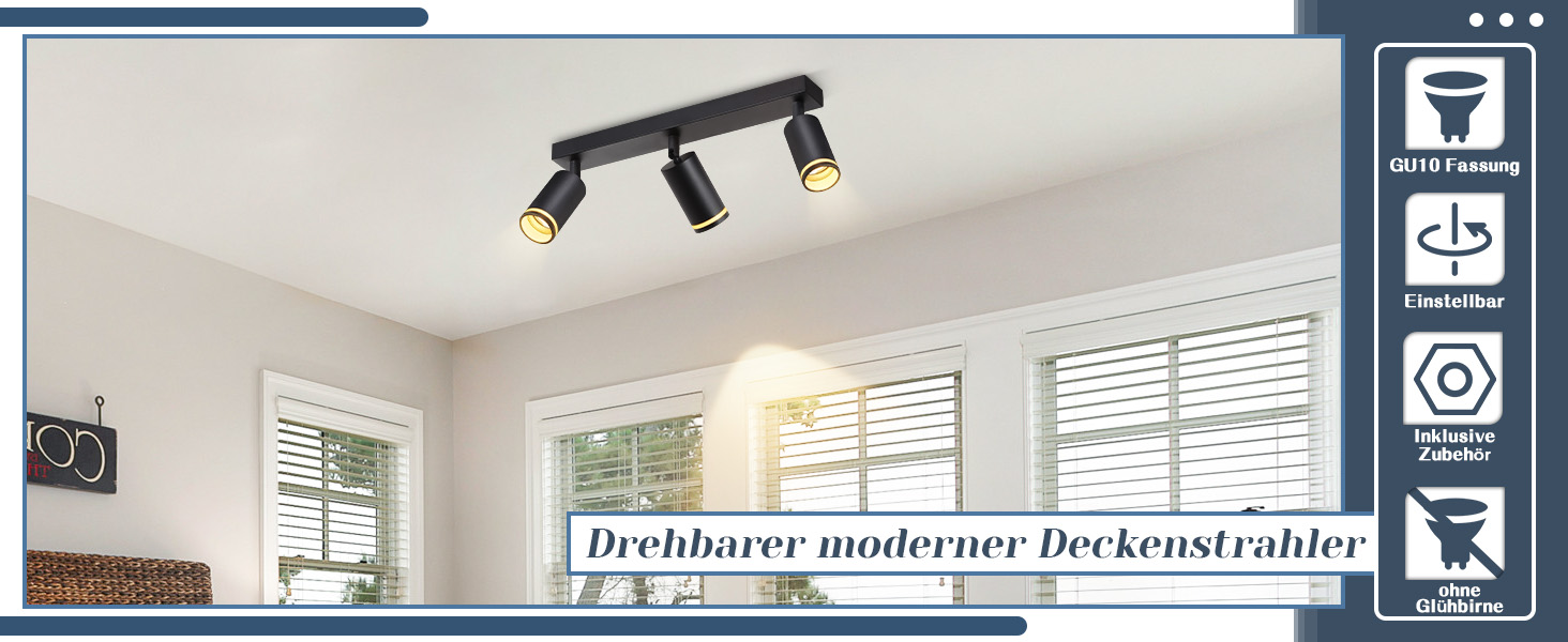 modern deckenstrahler