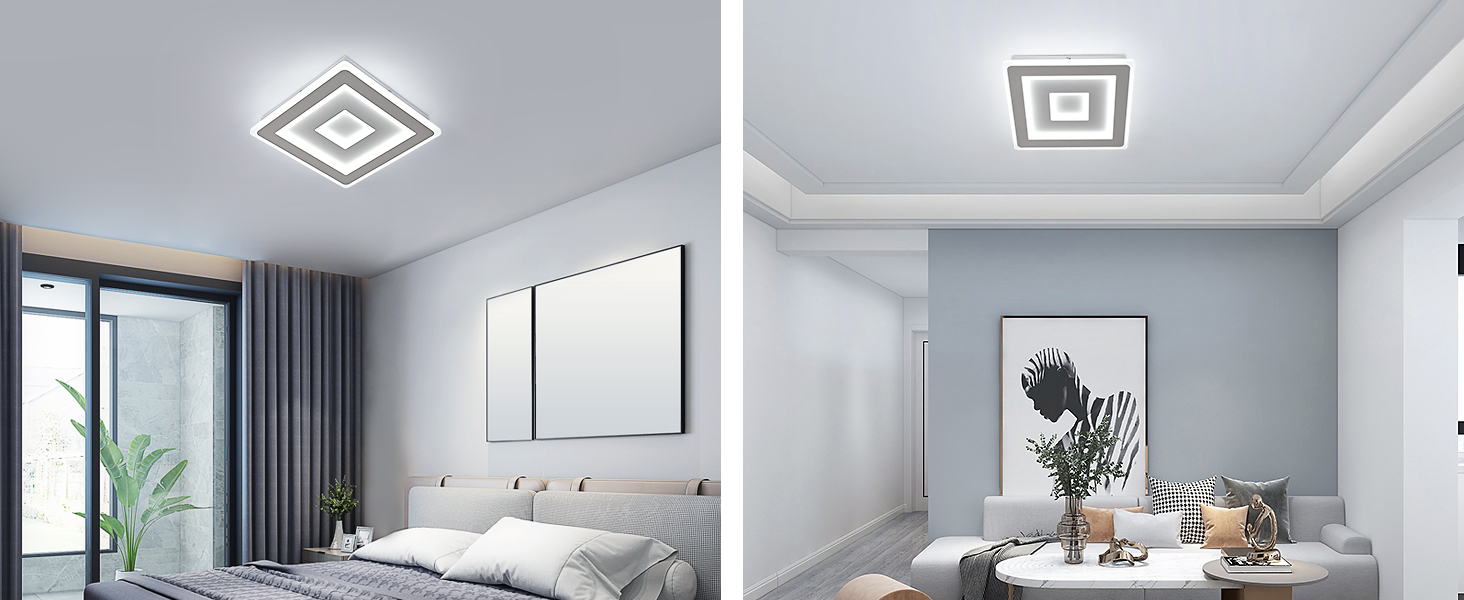moderne LED Deckenleuchte