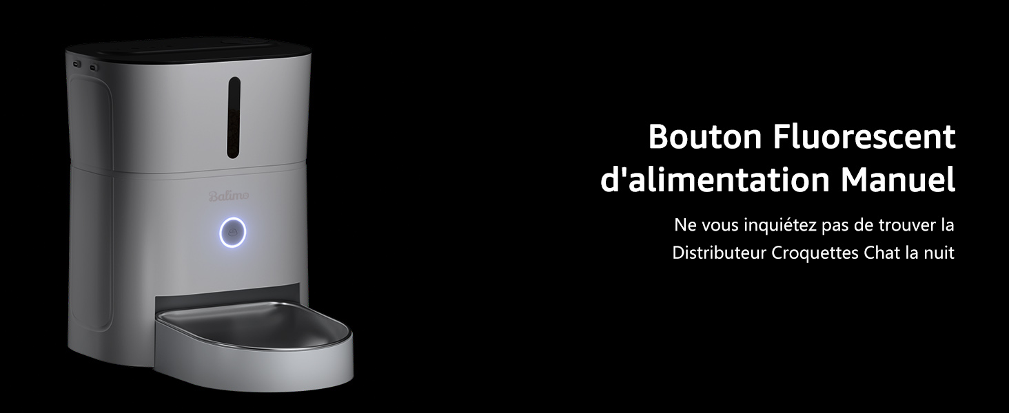 distributeur croquettes chat automatique