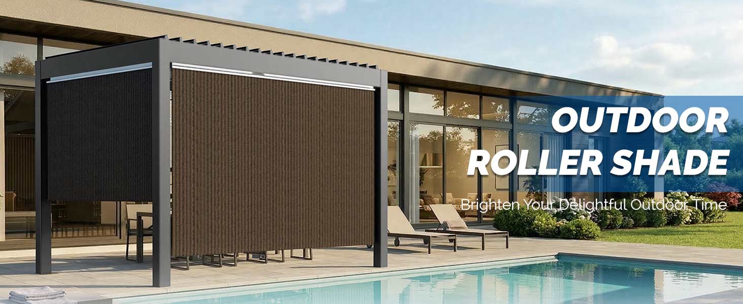 outdoor roller shade
