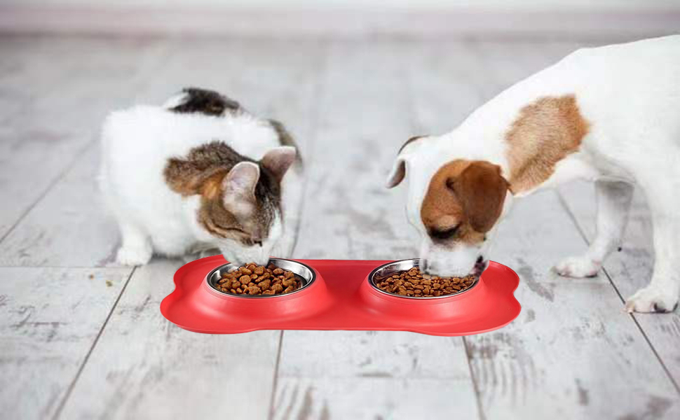 bol chat,tapis chat,tapis chat,gamelles de base pour chiens,chiot, Gamelles de base pour chiens,