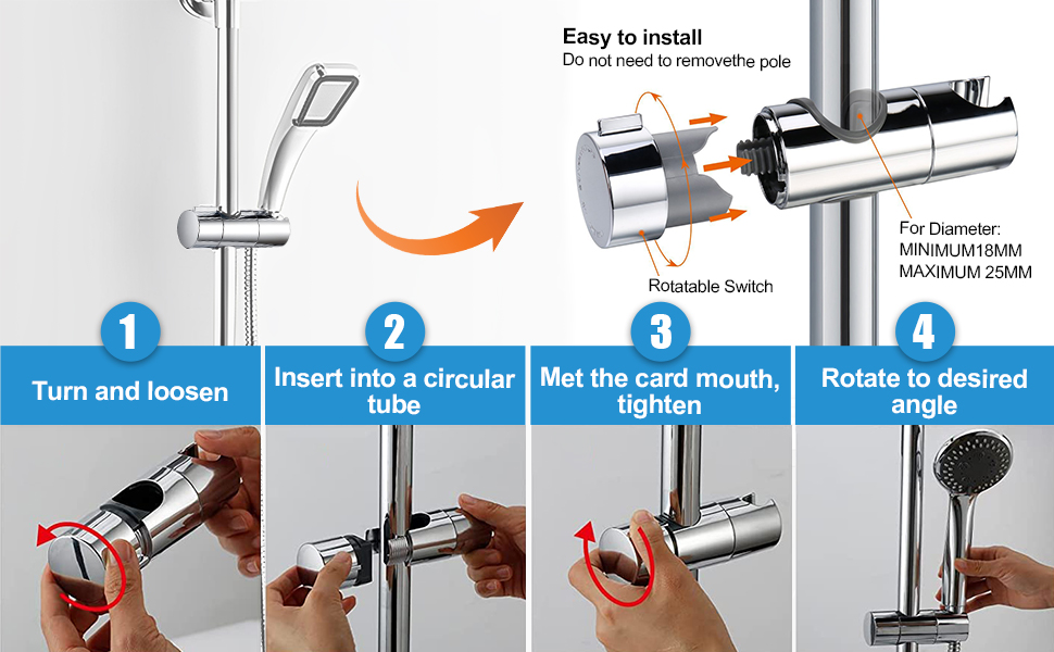 the new design of the toilet lever