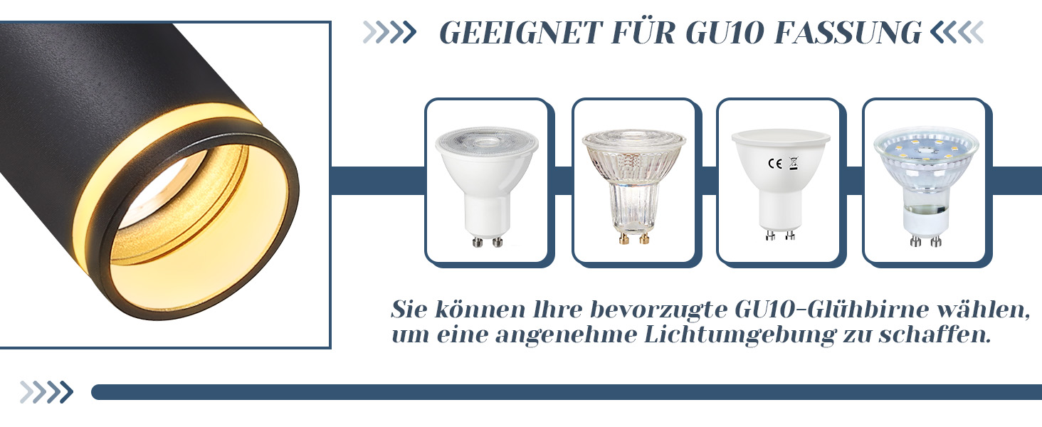 GU10 DECKENSPOTS